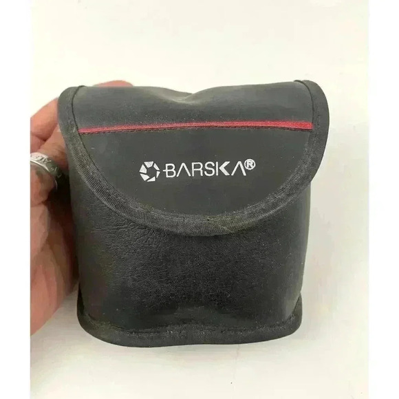 Barska 10x25 Pink Porro Binoculars 288FT With Carrying Bag Outdoor Camping - Picture 2 of 8